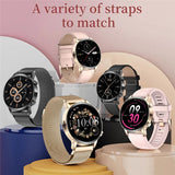 MK30 Smart Watch Women Bluetooth Call Music Player Men HD AMOLED IPS Screen Sport Smartwatch Heart Rate Health Monitoring