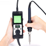 220V 65W Temperature Adjustable Soldering Iron Station Temperature Correction Sleep Protection 90~480 Celsius Removable Stand