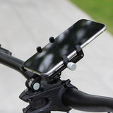 Bike Stem Phone Mount Anti-slip Adjustable Aluminum Bicycle Phone Holder for 3.7-7.2In Mobile Phones Bike Accessories  New