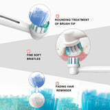 Toothbrush Replacement Head Waterproof Gum Health Tooth Brushes Portable Brushes Electric For Ouleb For Ora Toothbrush