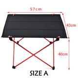 Portable Foldable Table Camping Outdoor Fishing Home Barbecue BBQ Picnic Table Aluminium Alloy Ultra Light Folding Desk