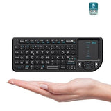 Mini X1 French(Azerty) Mini 2.4GHz Wireless Keyboard Air Mouse with TouchPad for Android TV Box/Mini PC/Laptop