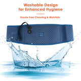 3 Gear Adjustable Waist Hot Compress Far Infrared Electric Heating Therapy Back Waist Support Belt Brace Massage Health Care