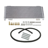 Heavy Duty Transmission Oil Cooler Low Pressure Drop LPD47391 with Mounting Hardware Cooling Protection Towing Applications