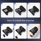 Eyoyo EY-027L 1D Bluetooth Barcode scanner Handed Wearable Glove Wireless Bar Code Reader Work With Tablet iPhone Android iOS PC