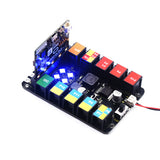 Keyestudio EASY Plug Shield For Micro bit V1.1 EASY Plug and RJ11 6P6C Interface