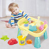 Sand and Water Table for Toddlers Kids Sand and Water Table Summer Beach Toys Indoor &amp; Outdoor Beach Play Toys Activity Birthday