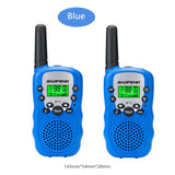 2Pcs/set Baofeng BF-T3 UHF 462-467MHz 22Channel Portable Two-Way 10 Call Tones Radio Transceiver for Kids Radio Walkie Talkie