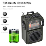 HRD-700/ Radio Music Player Coding Wheel Switch Tuning Search And Save Radio Stations Support Bluetooth TF Card Playback