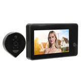 Video Door Viewer Anti Theft Night Vision PIR Motion Detection 4.3in LCD Display Security Peephole Camera for Home Apartment