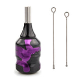 New Camouflage Adjustable Tattoo Grip Tubes For Cartridge Needle Tips Supply TCG10#