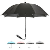 Flexible Adjustable Baby Stroller Umbrella Holder Accessories Mount Multiused Wheelchair Parasol Shelf Bike Connector