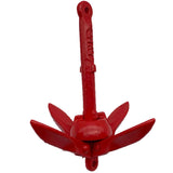 Small Boat Grapnel Anchor Marine Yacht Canoe System 1.5Lbs Folding Portable Kayak Sailboat Anchor