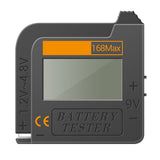 168Max Digital Lithium Battery Capacity Tester Universal test Checkered load analyzer Display Check AAA AA Button Cell