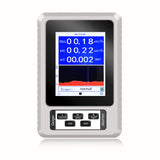 BR-9B Portable Geiger Counter Nuclear Radiation Detector Personal Dosimeter Marble Tester X-Ray Radiation Dosimeter EMF Meter