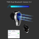 HOT SALES !!! T89 TWS Wireless Bluetooth Earphone Heart Rate Monitor Sport Watch Wristband