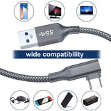 For Oculus Quest 2 Link Cable 5M USB 3.0 Quick Charge Cables for Quest2 VR Data Transfer Fast Charges VR Headset Accessories