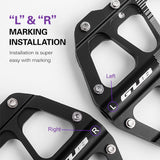 GUB Bike Pedals MTB Bicycly Pedals Cycling Pedals Anti-slip Road Bike Pedal Replacement Mountain Bike Aluminum alloy speedplay