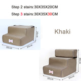 Dog Stairs Anti-slip Removable Pet 3 Steps Stairs for Small Dog Cat Dog House Pet Ramp Ladder Dog Bed Stairs Pet Supplies