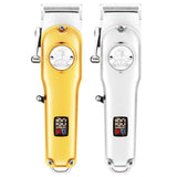 All metal rechargeable hair clipper for men beard grooming barber hair trimmer professional hair cutter machine electric haircut