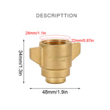 CAMPINGMOON Camping Stove Adapter Liquefied Gases Adapter GasTank Converter Adapter for Outdoor Cooking Camping Picnic BBQ