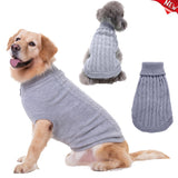 Warm Small Large dog sweater Cat Clothes Winter turtleneck Pet Puppy Knitwear Sweaters clothing for Cat small Medium big Dogs
