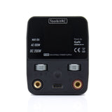 ToolkitRC P200 Mini 30V AC100W DC200W 10A GaN Adjustable Mini Desktop Power Supply USB Output