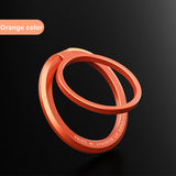 Portable Magnetic iPhone Stand Cell Phone Finger Ring Holder For iPhone 12 iPhone 13 Full Aluminum Alloy Adjustable iPhone Stand