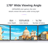 12.5 inch Portable Monitor IPS Screen 2560*1440 Resolution 178° Viewing Angle 60Hz Refresh Rate Wide Compatibility