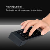 Basix Wireless Keyboard mouse Mini Digital Number Numeric Keypad accounting Bank 18 Keys keypad Mouse set For Laptop PC Notebook