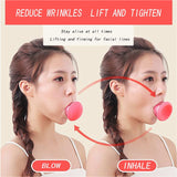 Jaw Exerciser Ball Face-lift Fitness Accessories Double Chin Reducer Face Lift Neck Muscle Silica Gel Trainer For Men Women