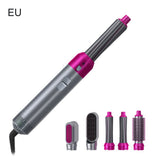 Electric Hair Dryer Blow Dryer Comb Rotating Hot Air Brush 5 In 1 Hairdryer Hair Blower Brush Hair Curler Curling Iron Styler