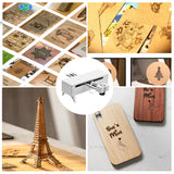 450nm 40W Laser Engraving Machine Adjustable Focal Length Support PC Software High Speed Mini CNC Laser Engraver Cutter DIY Tool