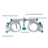 Optical Trial Frame 50-80mm Pupil Distance Adjustable Ophthalmic Trial Lens Frame