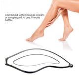 Gua Sha Steel Board Manual Muscles Massager Tissue Soft Tool Physical Reduce Pain Relaxation Therapy Body Scrapin J7R0