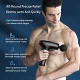 Cold Compress Fascia Gun Muscle Vibration Massage Relaxation Instrument Neck Film Gun Breathing Light Electric Musculature Gun