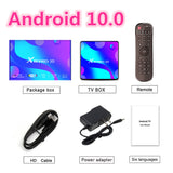 Android 10.0 Smart TV Box Android 10 MAX 4GB RAM 128GB ROM RK3318 BT4.0 TVBOX 5G Dual Wifi Media Player Youtube 4K Set Top Box
