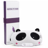 Heated Eye Mask Electric Heating Eye Pad with Heat &amp; Time Control Hot Compress For Puffy Eye Styes Blepharitis Sleeping Eye Mask