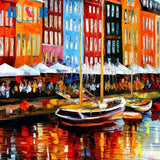 9 pieces/set of stainless steel palette knife oil painting texture knife acrylic paint paint color mixing professional art tools