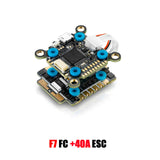 Hobbywing XRotor Flight Controller F7 with XRotor Micro 40A 60A 4in1 BLHeli-32 DShot1200 for FPV Racing Quadcopter