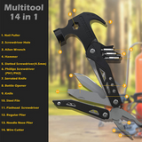 Stainless Steel Claw Hammer Pocket Multifunctional Pliers Tool Gear Outdoor Survival Camping Hunting Tactical Defense Equipment