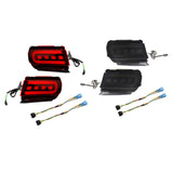 2 Pieces LED Rear Bumper Reflector Lights Fit for       Prado 150