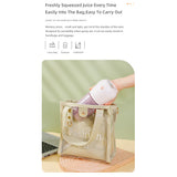 500ml Juicer Machine 18000 Rpm Portable Mini Fruit Mixers USB Rechargeable Lightweight Leakproof Travel Outdoor Supplies
