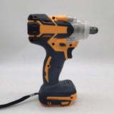 68V 8000mAh Brushless Cordless Impact Wrench 2 Li-Ion Battery Charger w/Battery Power Hand Tool Electric Wrench Multifunctional