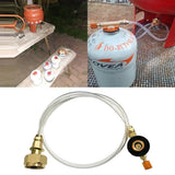 Outdoor Camping Gas Stove Propane Refill Adapter Tank Coupler Adaptor Gas Charging Accessories