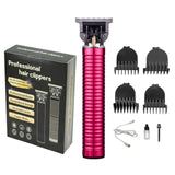 2021 New Hair Trimmer For Man USB Rechargeable  LCD Hair Clipper Barber Shop Men's Shaver Trimmer Beard Hair Cutting Machine