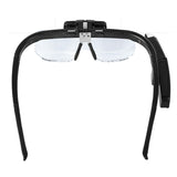 4.5 Power glasses repair magnifying glass six power reading and newspaper repair two LED light sources adjustable