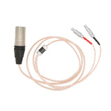 1.2m/3.9ft HiFi Cable 4 Pin XLR Male Balanced Cable Compatible for Sennheiser HD800 HD800S HD820 Headphone Cable