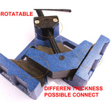 Welders Angle Clamp 90 Degree Cast Iron 4 Inch Welded Heavy Duty Welding Clamps Fixture Corner Clip Joint Hand Tools