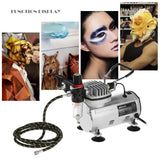 Professional Air Compressor Set Hobby Paint Spray Set Nail Art Sprayer with Braided Air Hose  spray gun professional paint gun